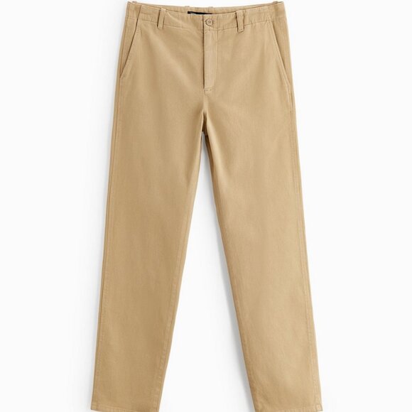 Zara Straight Fit Chino Trousers